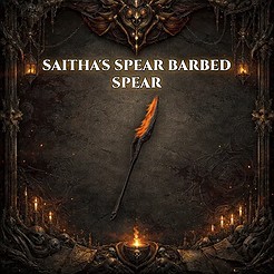 Saitha's Spear Barbed Spear