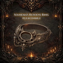 Sekhema's Resolve Ring (Lightning)