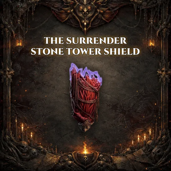 The Surrender Stone Tower Shield
